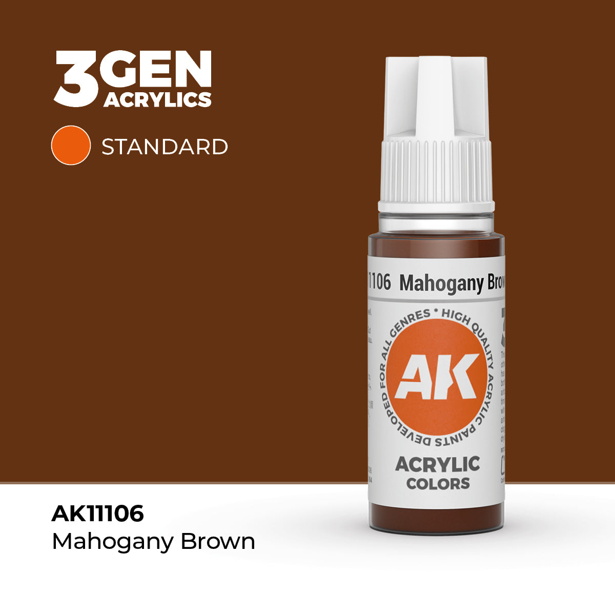 AK Interactive 3Gen - Mahogany Brown