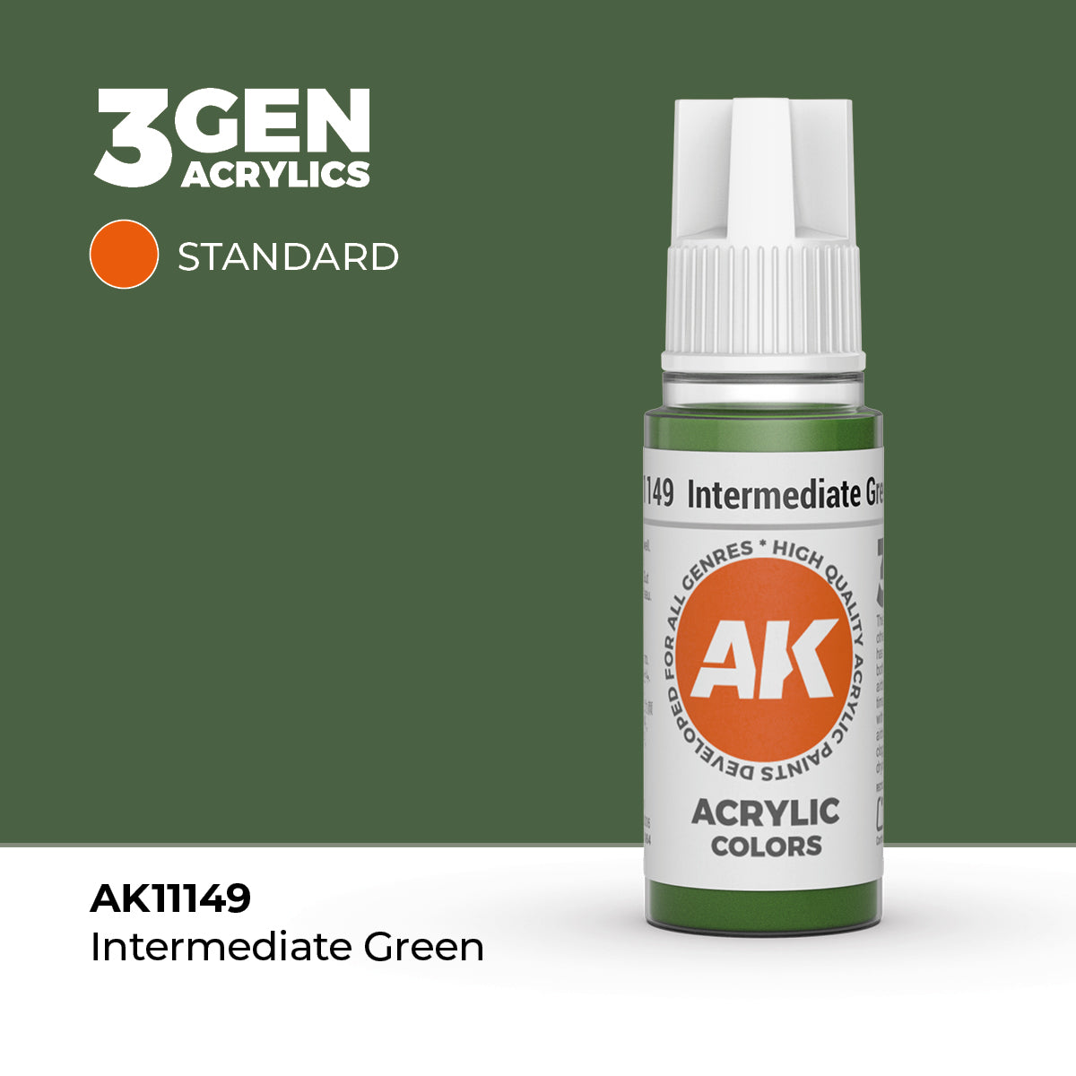 AK Interactive 3Gen - Intermediate Green