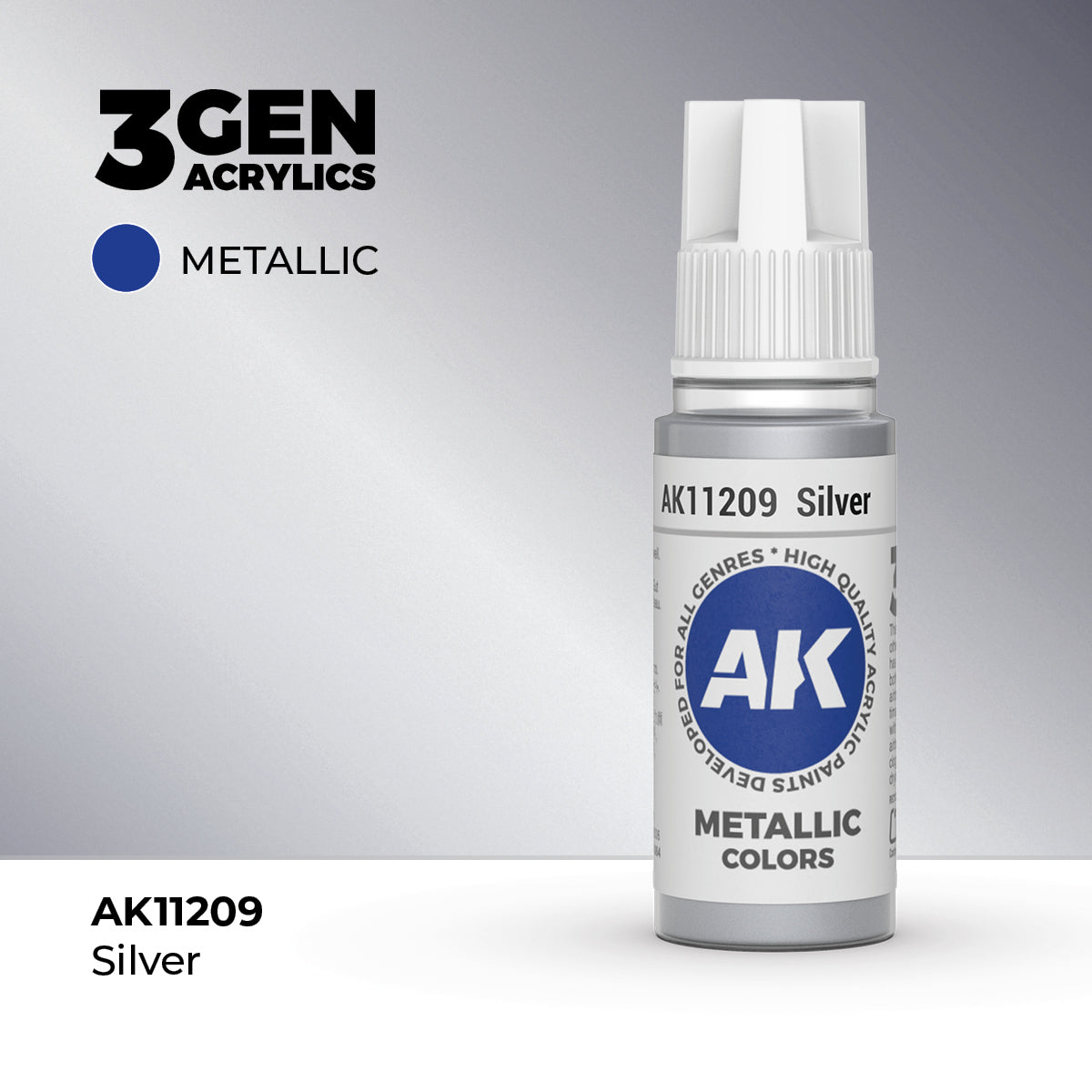 AK Interactive 3Gen - Silver