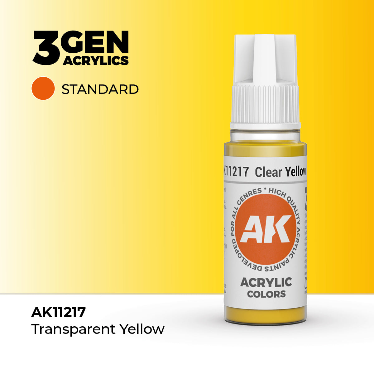AK Interactive 3Gen - Clear Yellow