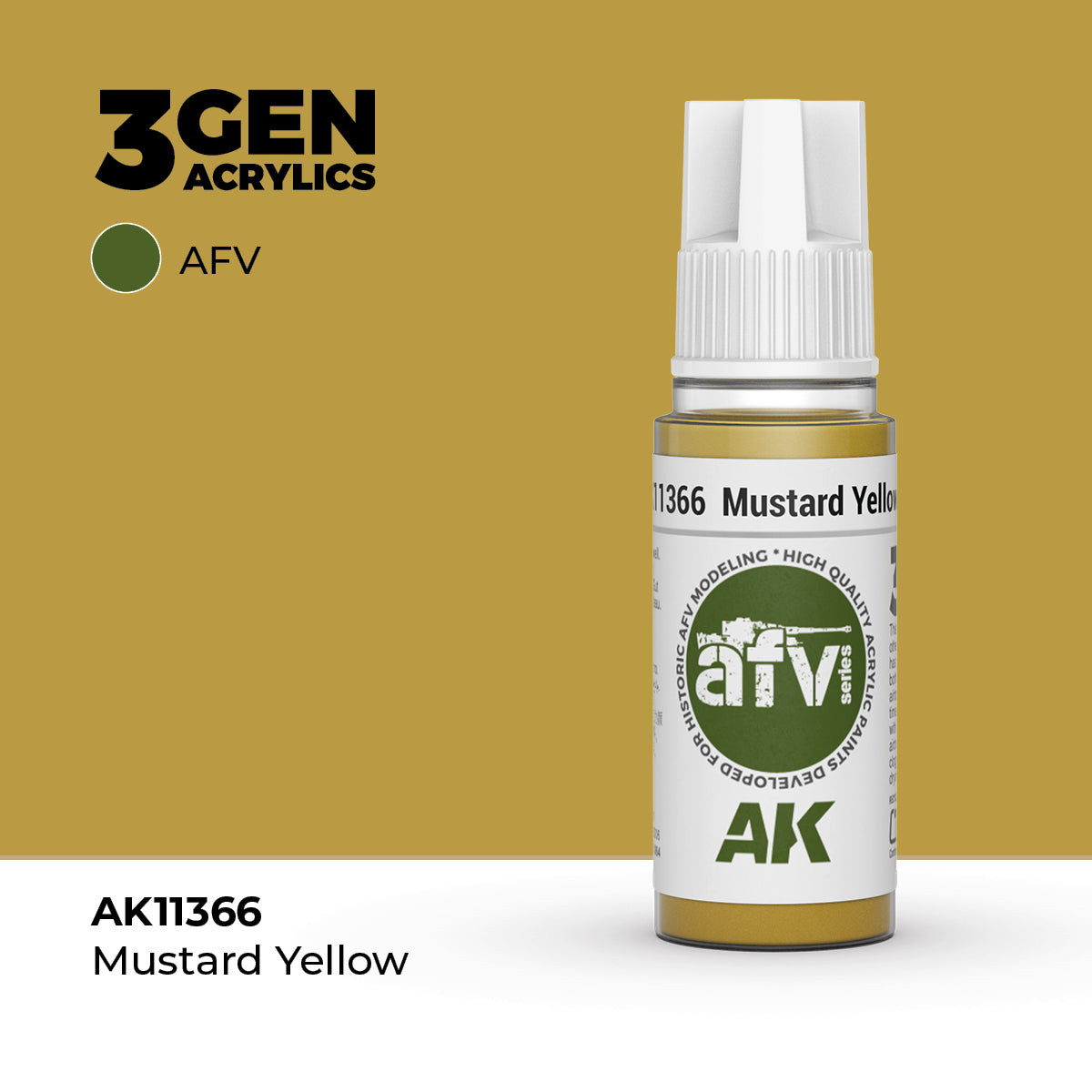 AK Interactive 3Gen - Mustard Yellow