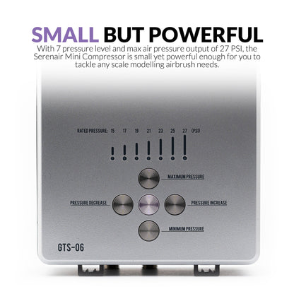 GTS-06 pressure level buttons