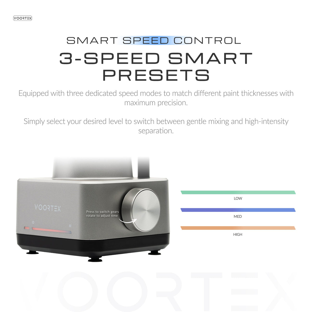 Voortex three speed presets
