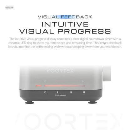 Voortex countdown display and LED speed ring