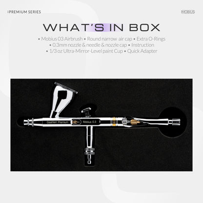 Mobius 0.3mm box contents