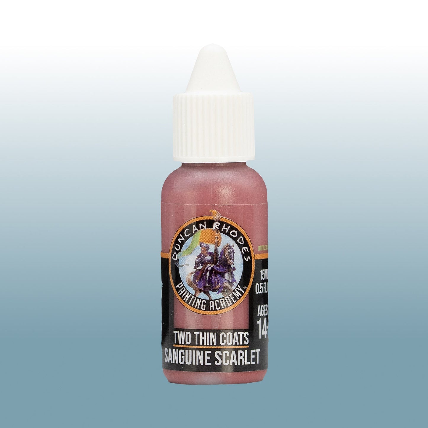 Two Thin Coats: Sanguine Scarlet - Paint Bottle