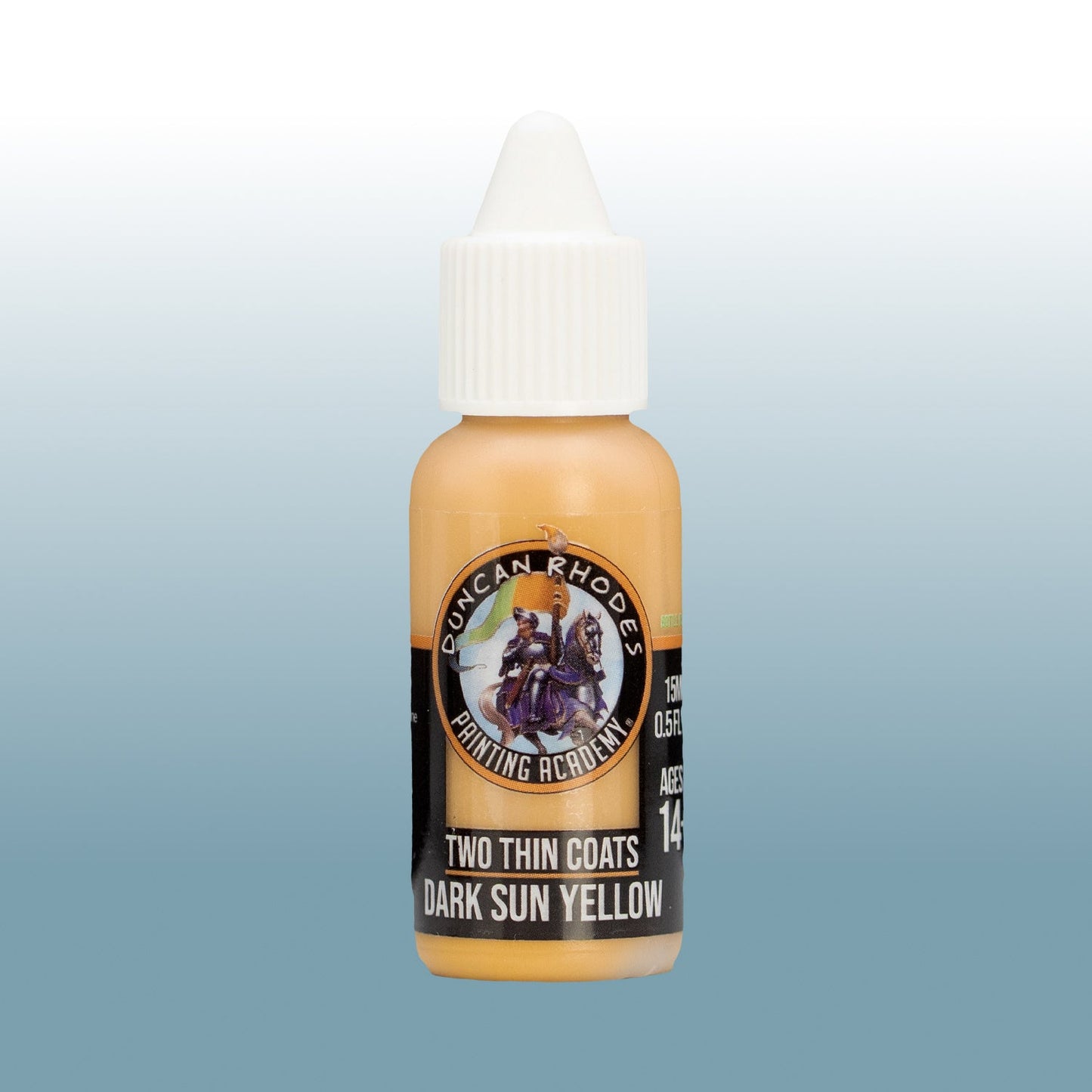 Two Thin Coats: Dark Sun Yellow - Paint Bottle