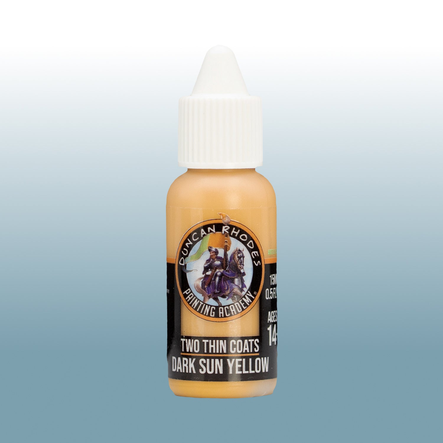 Two Thin Coats: Dark Sun Yellow - Paint Bottle