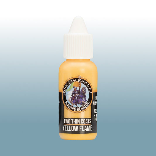Two Thin Coats: Yellow Flame - Paint Bottle