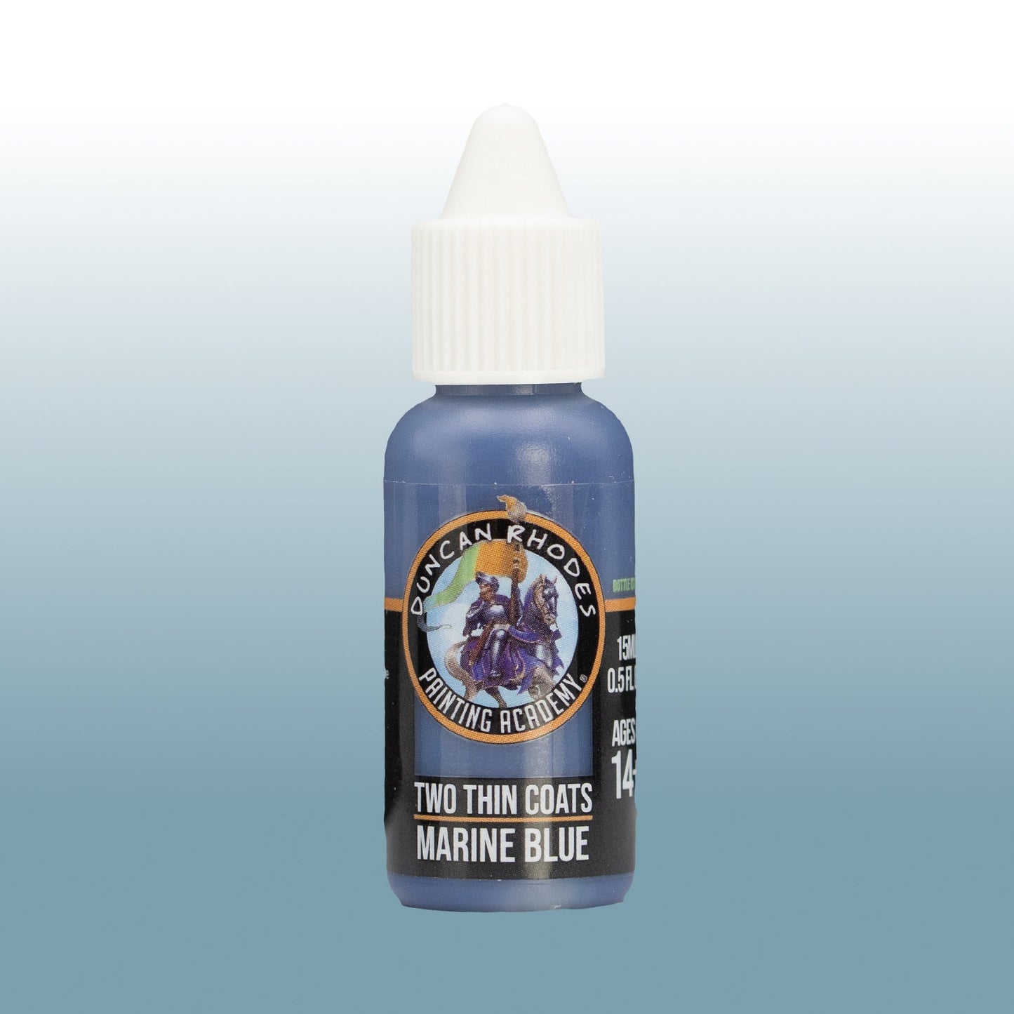Two Thin Coats: Marine Blue - Paint Bottle