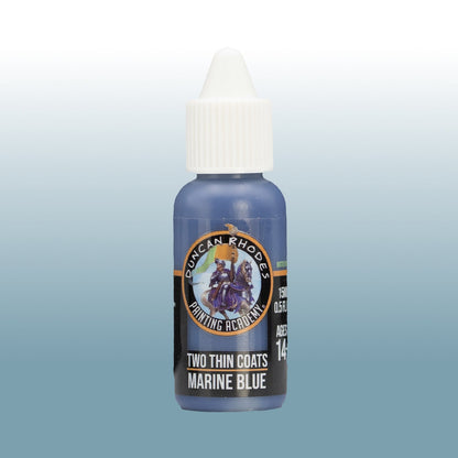 Two Thin Coats: Marine Blue - Paint Bottle