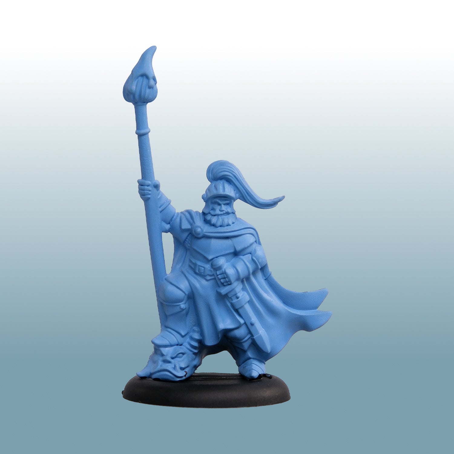 Two Thin Coats: Celestial Blue - Painted Miniature Example