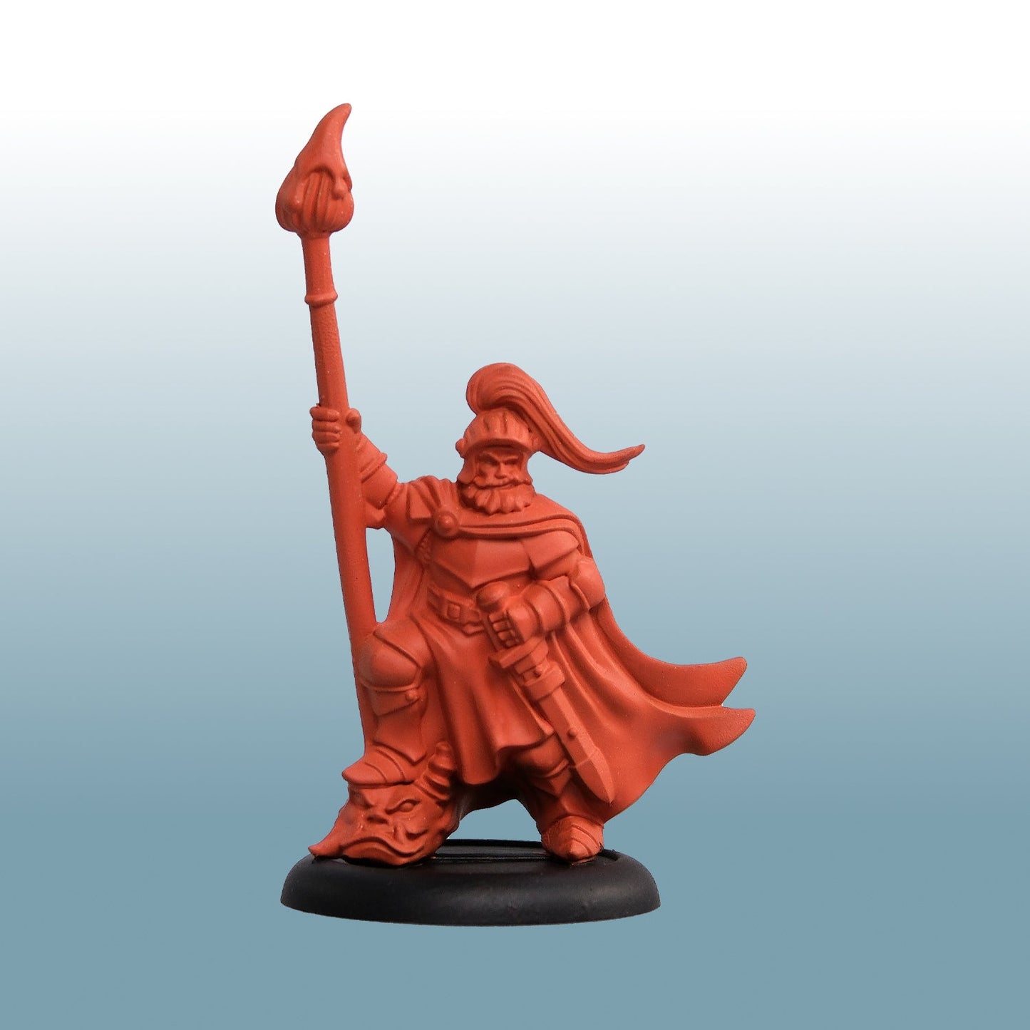 Two Thin Coats: Rust Orange - Painted Miniature Example