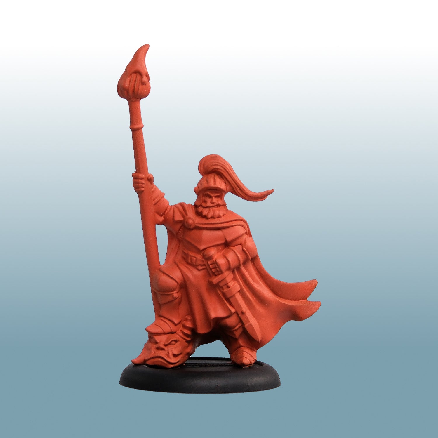 Two Thin Coats: Rust Orange - Painted Miniature Example