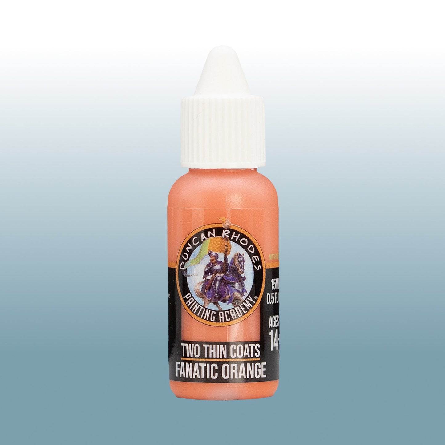 Two Thin Coats: Fanatic Orange - Paint Bottle