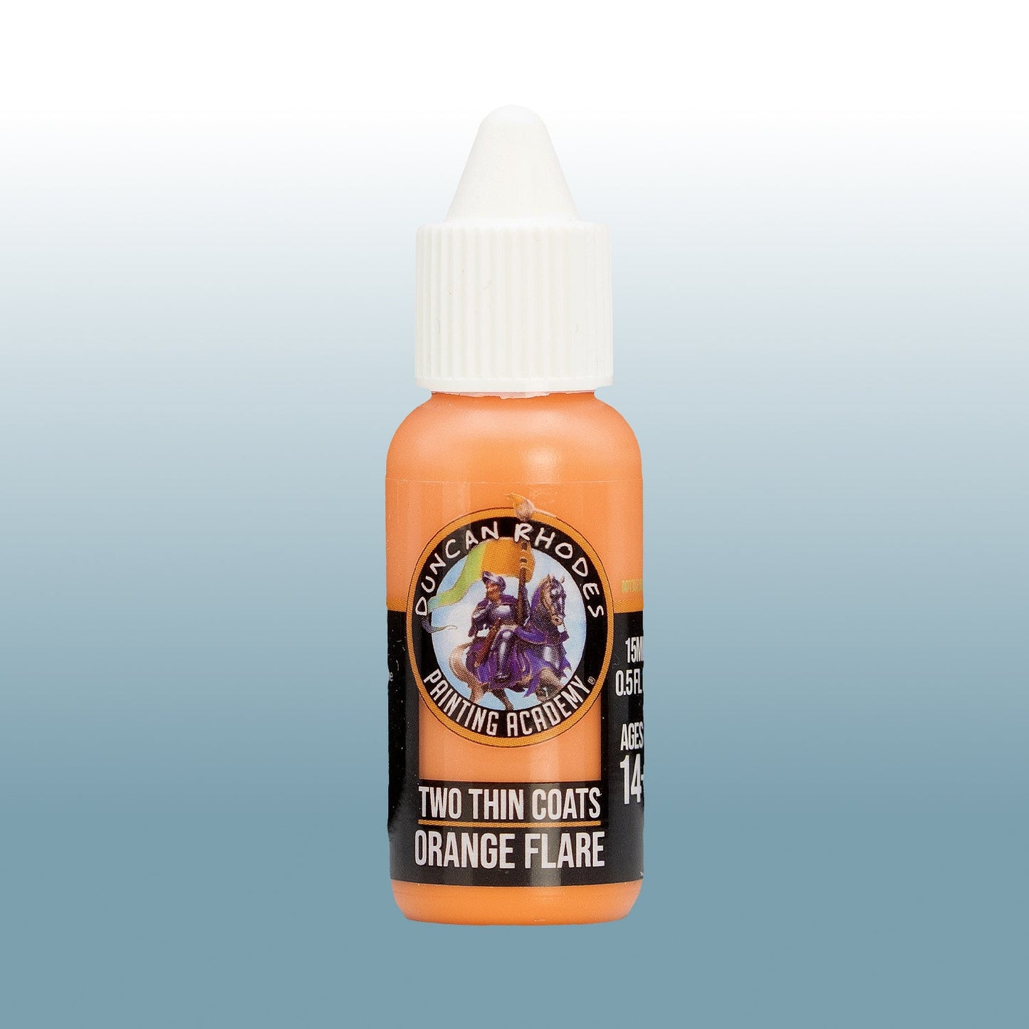 Two Thin Coats: Orange Flare - Paint Bottle