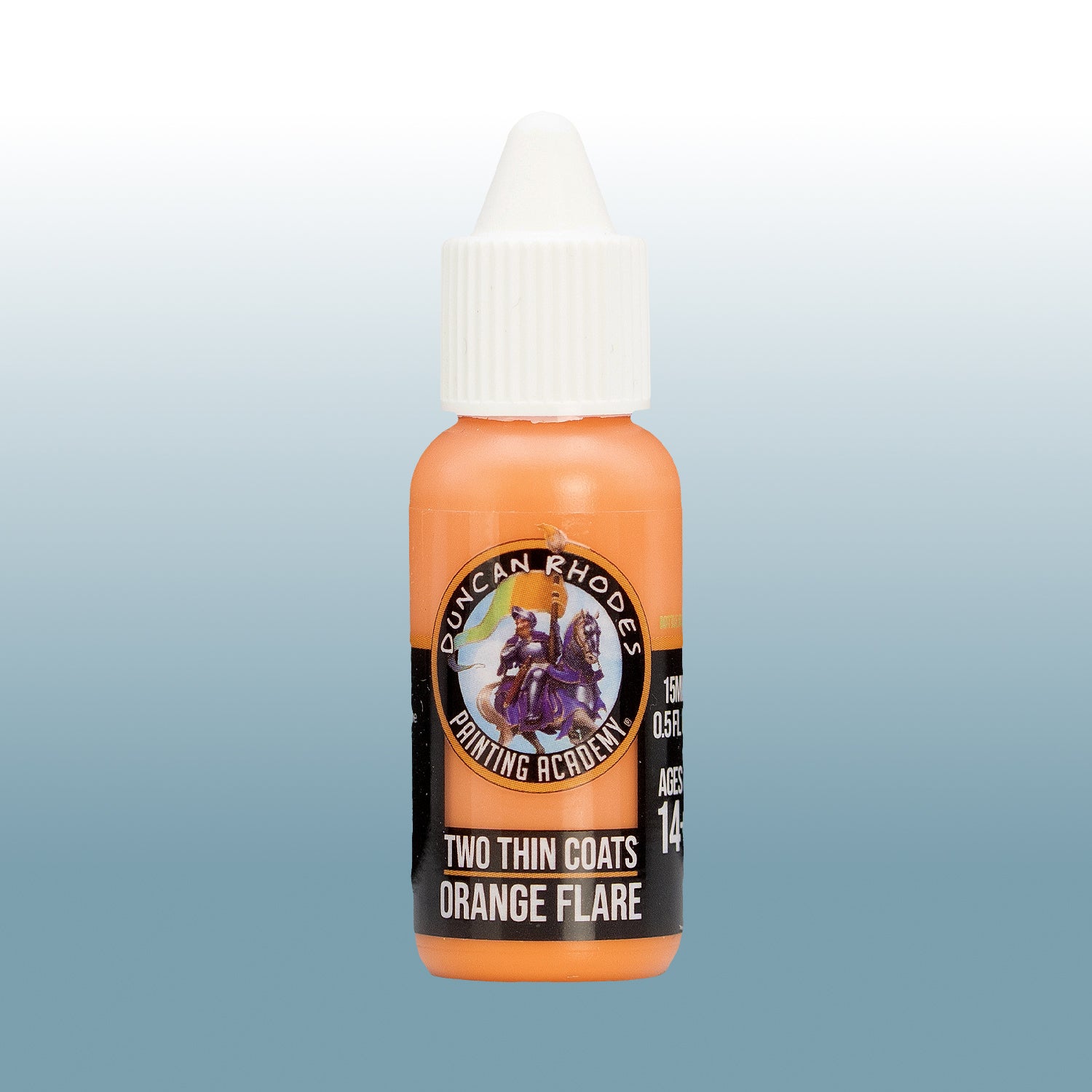 Two Thin Coats: Orange Flare - Paint Bottle