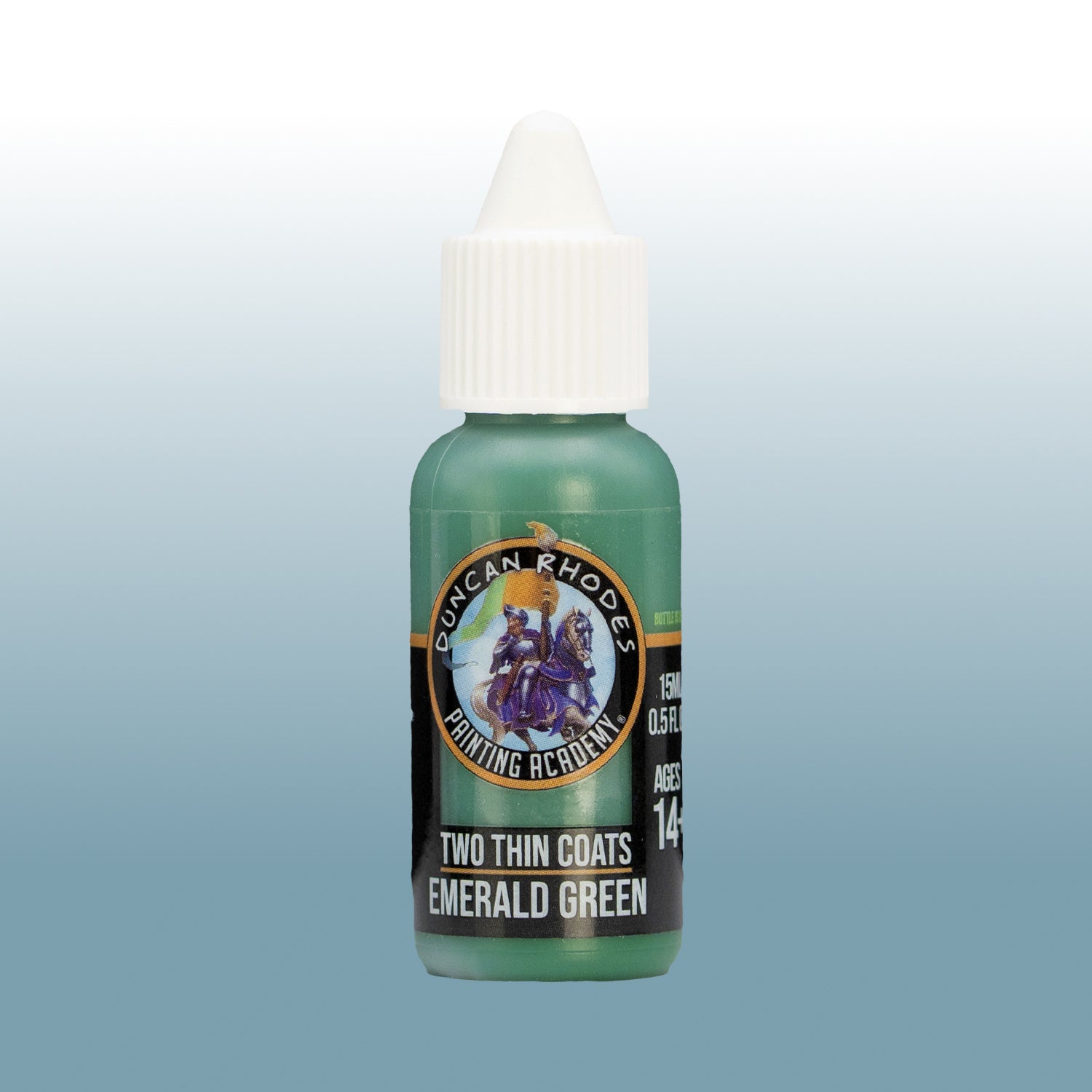 Two Thin Coats: Emerald Green - Paint Bottle