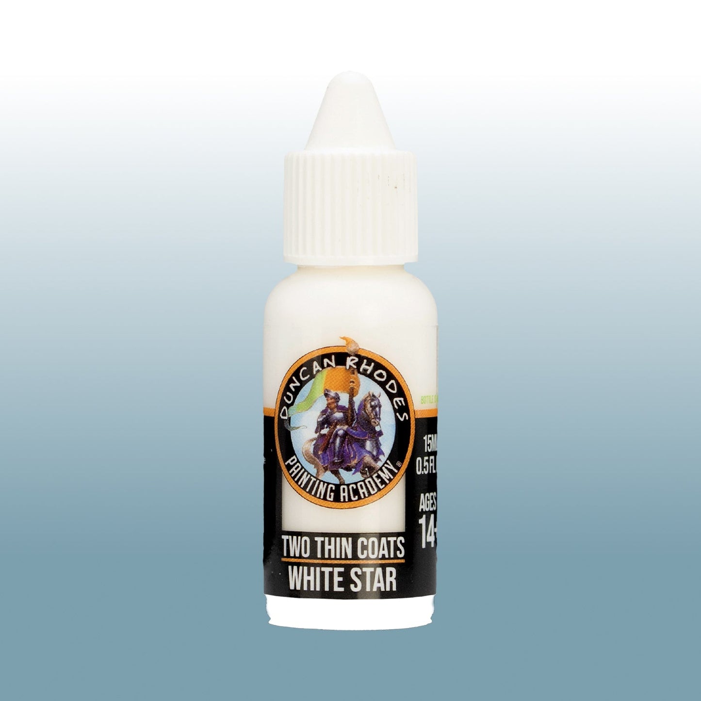 Two Thin Coats: White Star - Paint Bottle