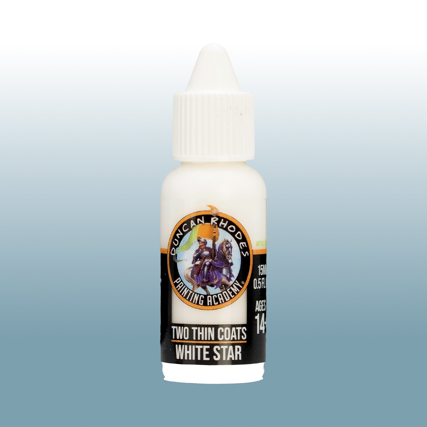 Two Thin Coats: White Star - Paint Bottle