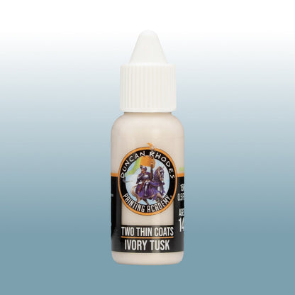 Two Thin Coats: Ivory Tusk - Paint Bottle