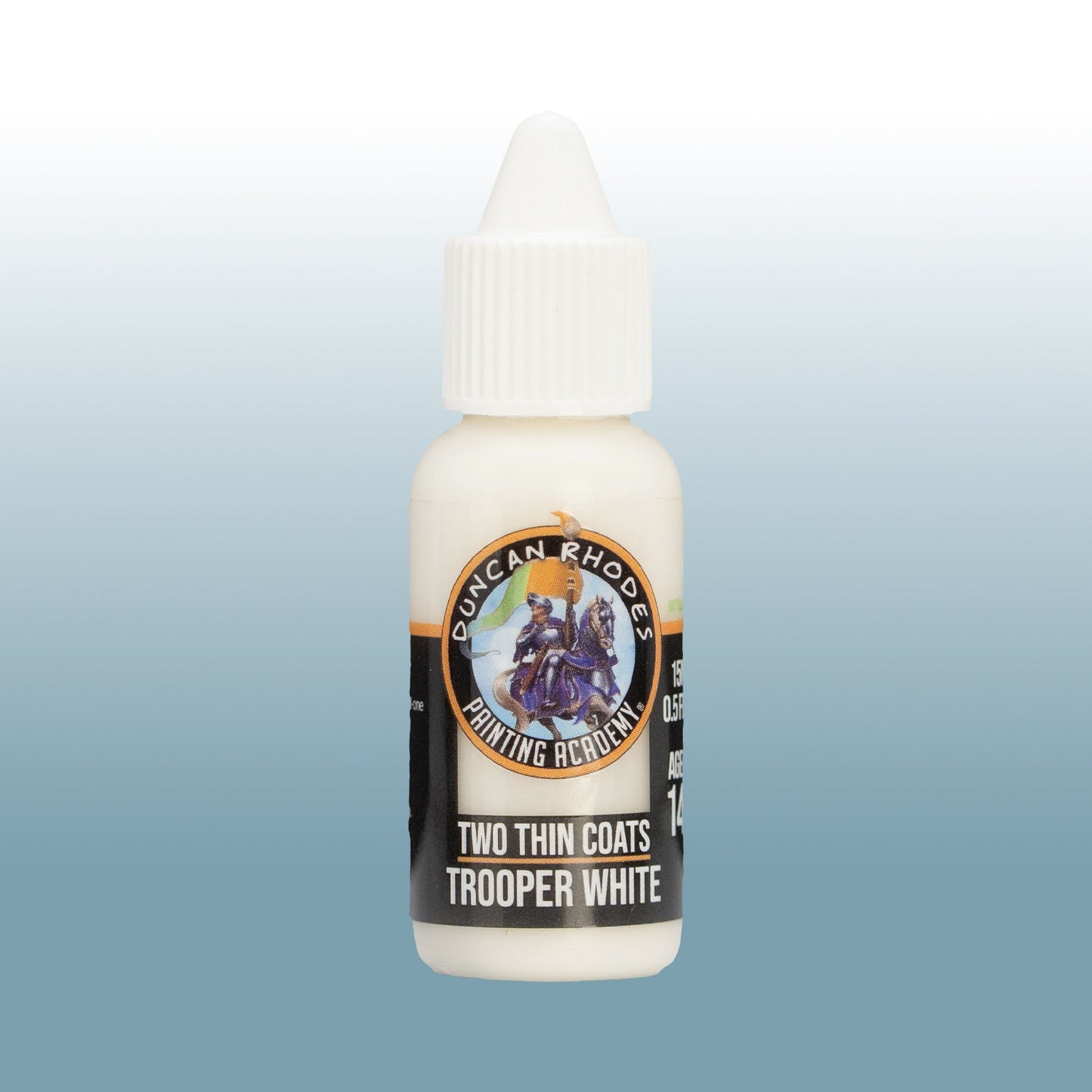 Two Thin Coats: Trooper White - Paint Bottle