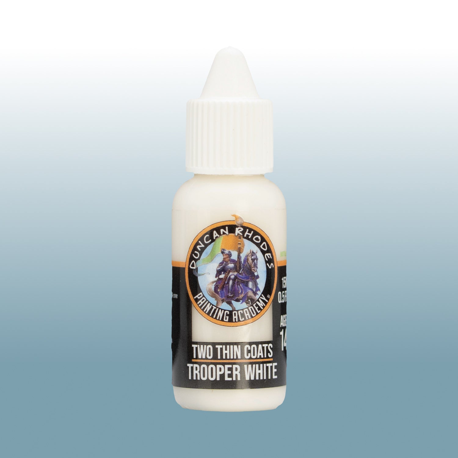 Two Thin Coats: Trooper White - Paint Bottle