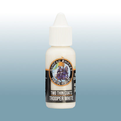 Two Thin Coats: Trooper White - Paint Bottle