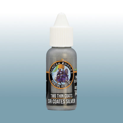 Two Thin Coats: Sir Coates Silver - Paint Bottle