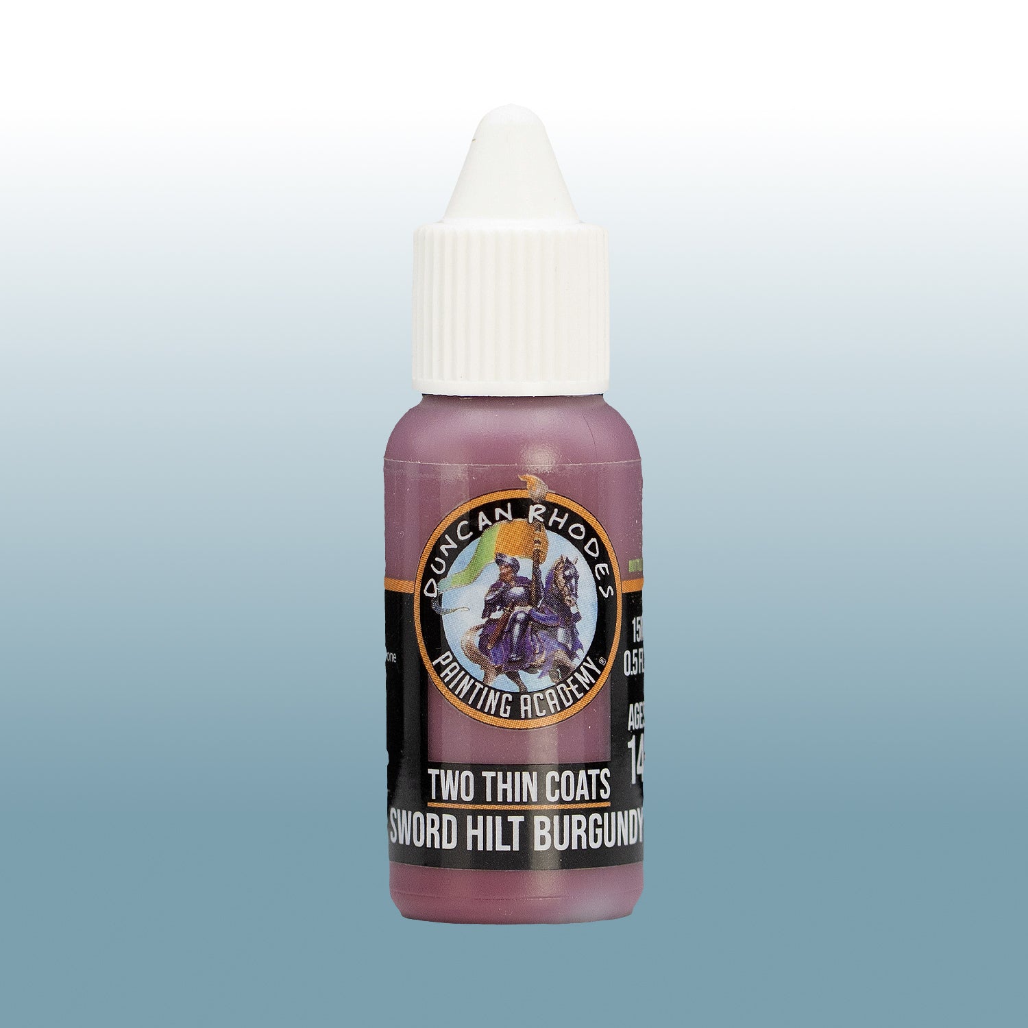 Two Thin Coats: Sword Hilt Burgundy - Paint Bottle