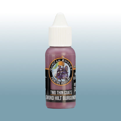 Two Thin Coats: Sword Hilt Burgundy - Paint Bottle