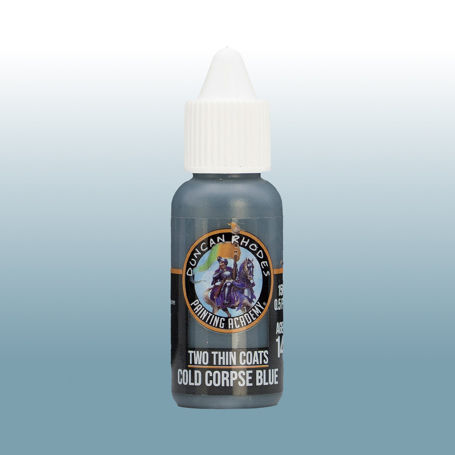 Two Thin Coats: Cold Corpse Blue - Paint Bottle
