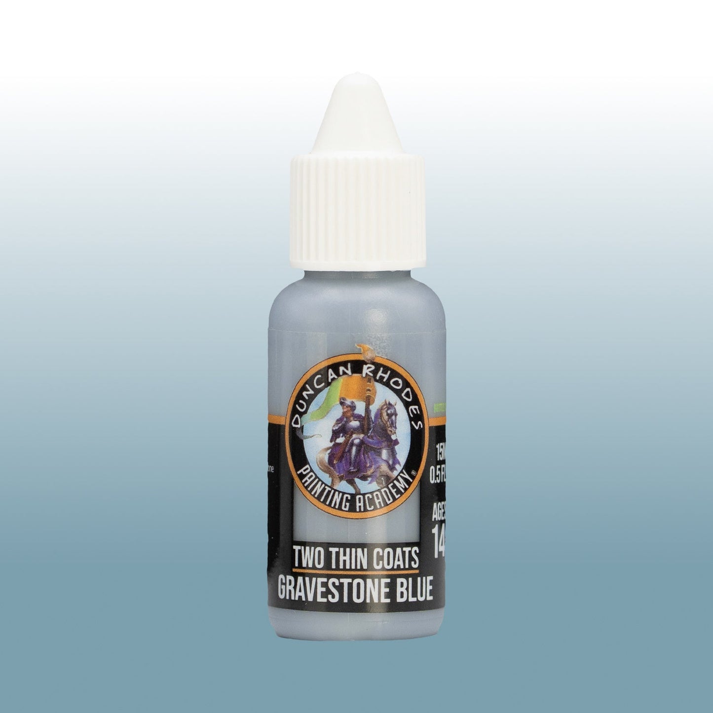 Two Thin Coats: Gravestone Blue - Paint Bottle
