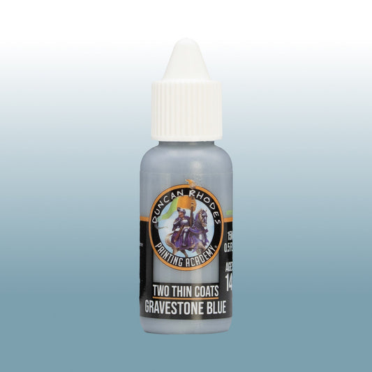 Two Thin Coats: Gravestone Blue - Paint Bottle