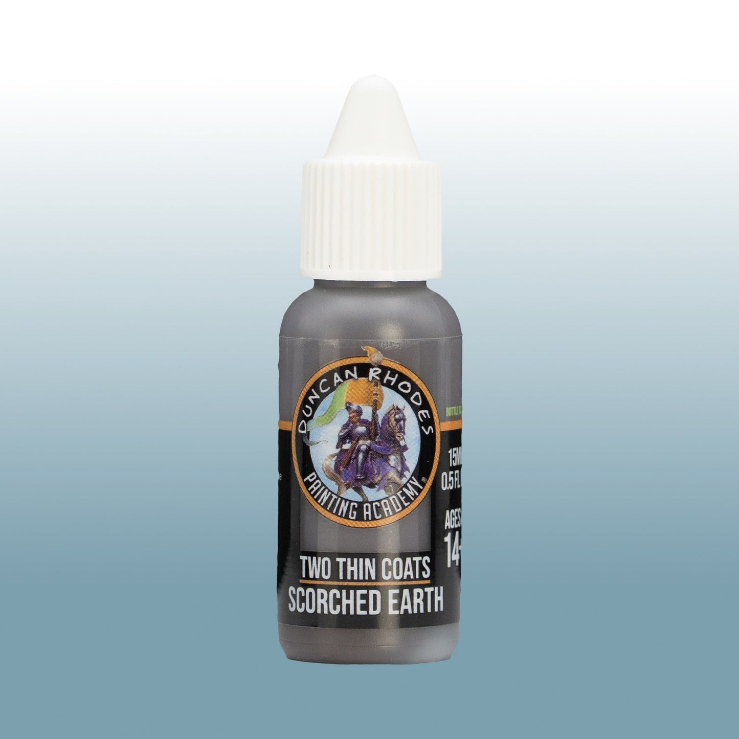 Two Thin Coats: Scorched Earth - Paint Bottle