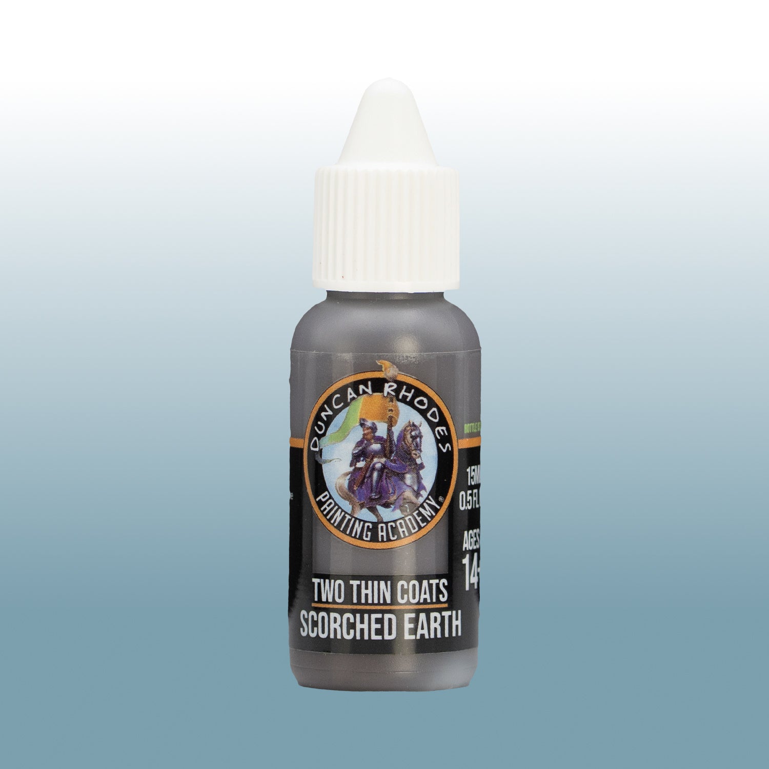 Two Thin Coats: Scorched Earth - Paint Bottle