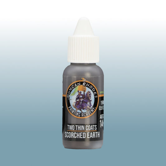 Two Thin Coats: Scorched Earth - Paint Bottle