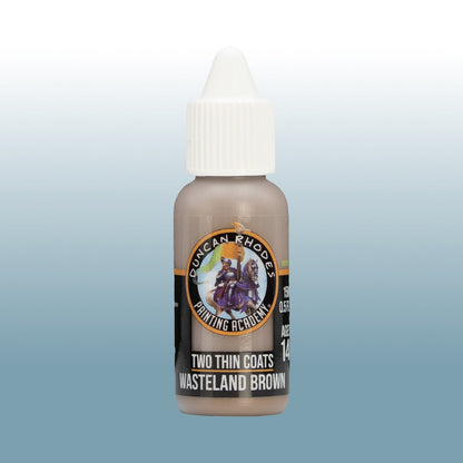 Two Thin Coats: Wasteland Brown - Paint Bottle