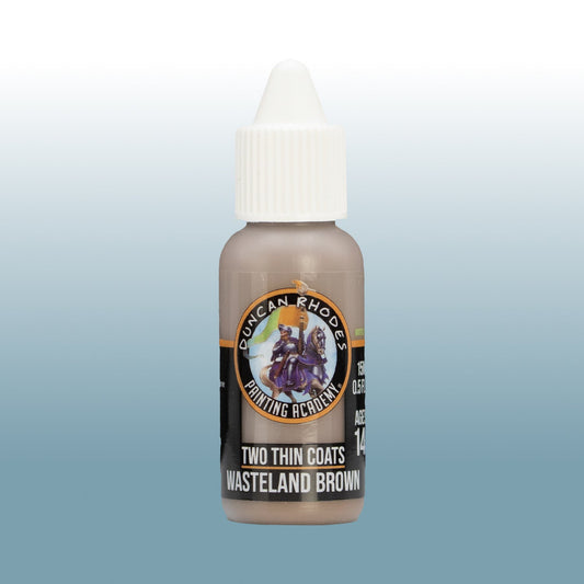 Two Thin Coats: Wasteland Brown - Paint Bottle