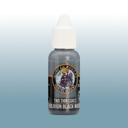 Two Thin Coats: Oblivion Black Wash - Paint Bottle