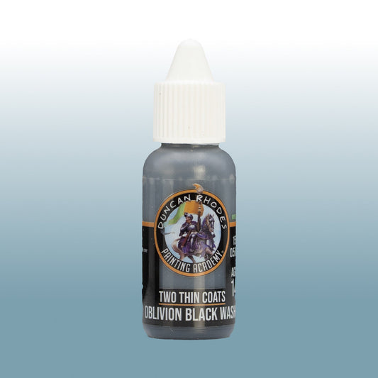 Two Thin Coats: Oblivion Black Wash - Paint Bottle