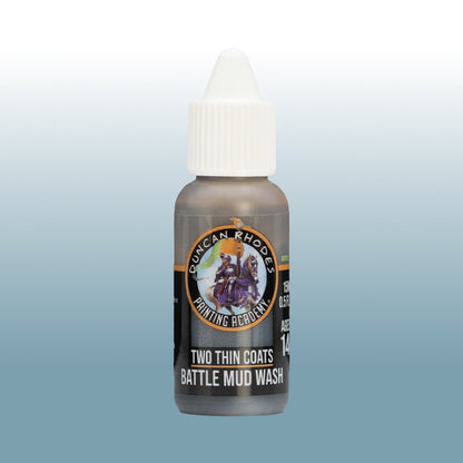 Two Thin Coats: Battle Mud Wash - Paint Bottle