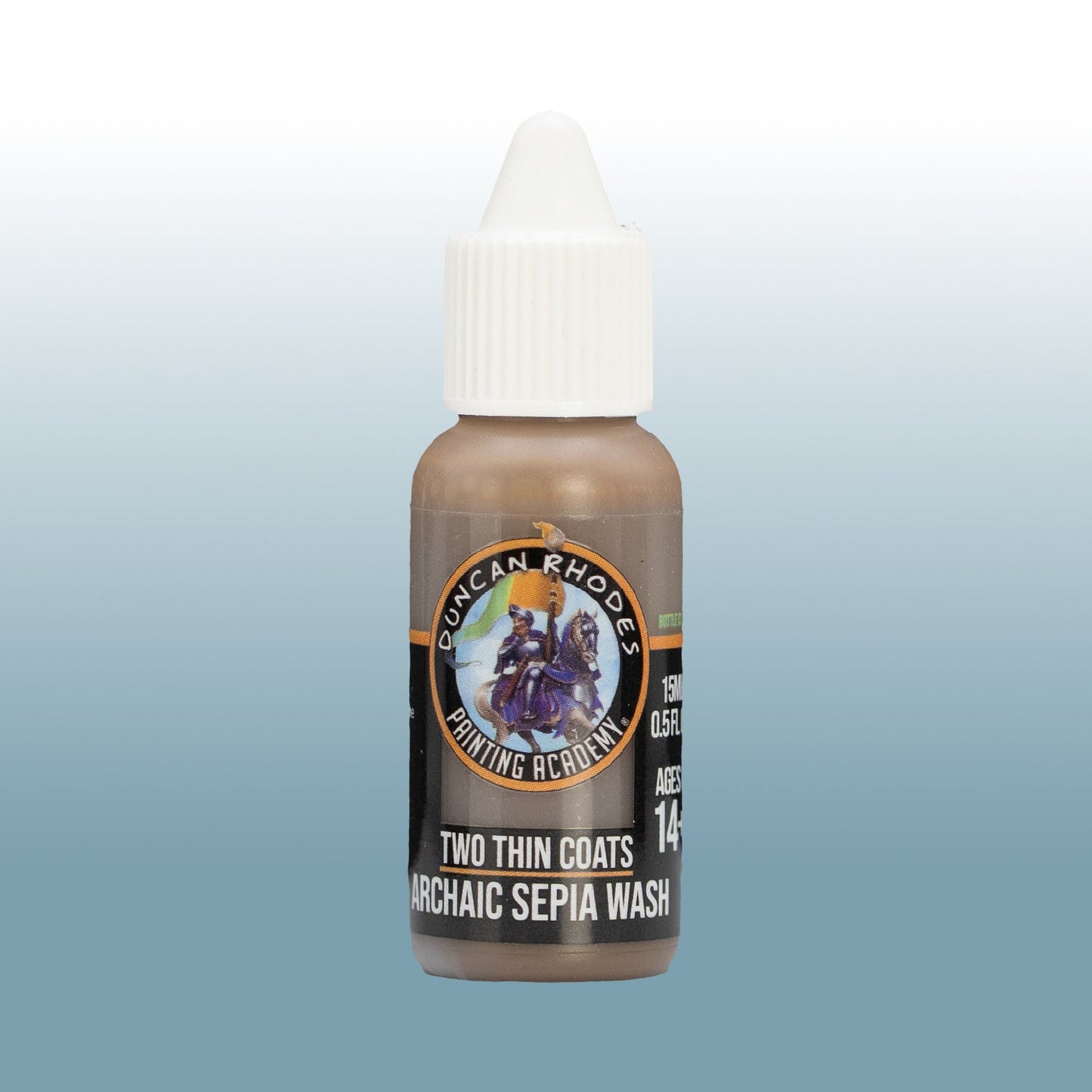 Two Thin Coats: Archaic Sepia Wash - Paint Bottle
