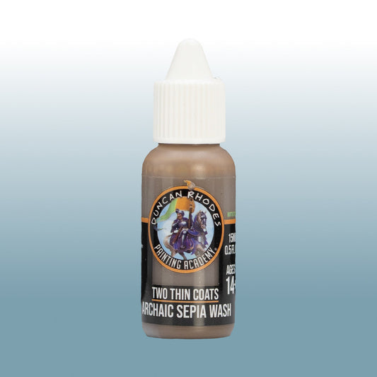 Two Thin Coats: Archaic Sepia Wash - Paint Bottle
