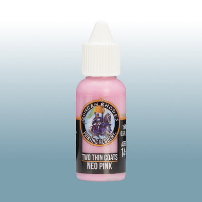 Two Thin Coats: Neo Pink - Paint Bottle