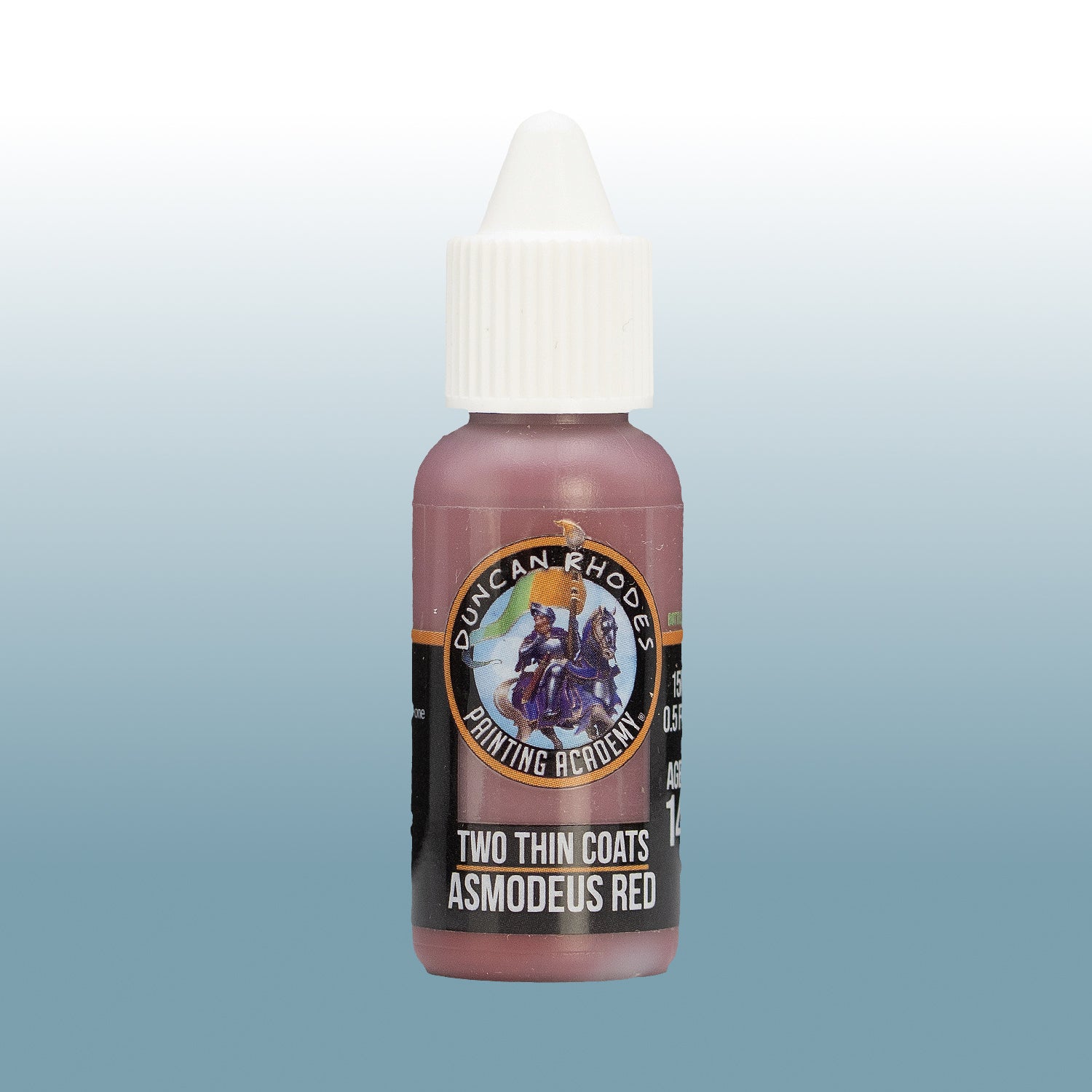 Two Thin Coats: Asmodeus Red - Paint Bottle