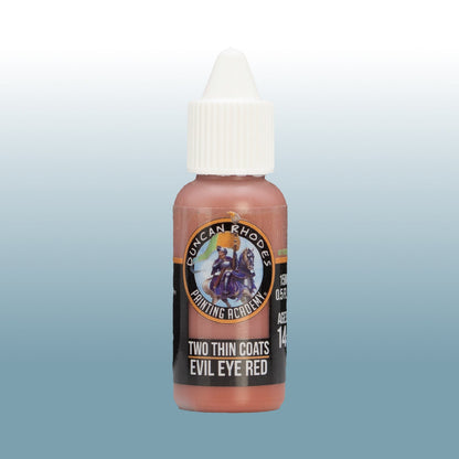 Two Thin Coats: Evil Eye Red - Paint Bottle