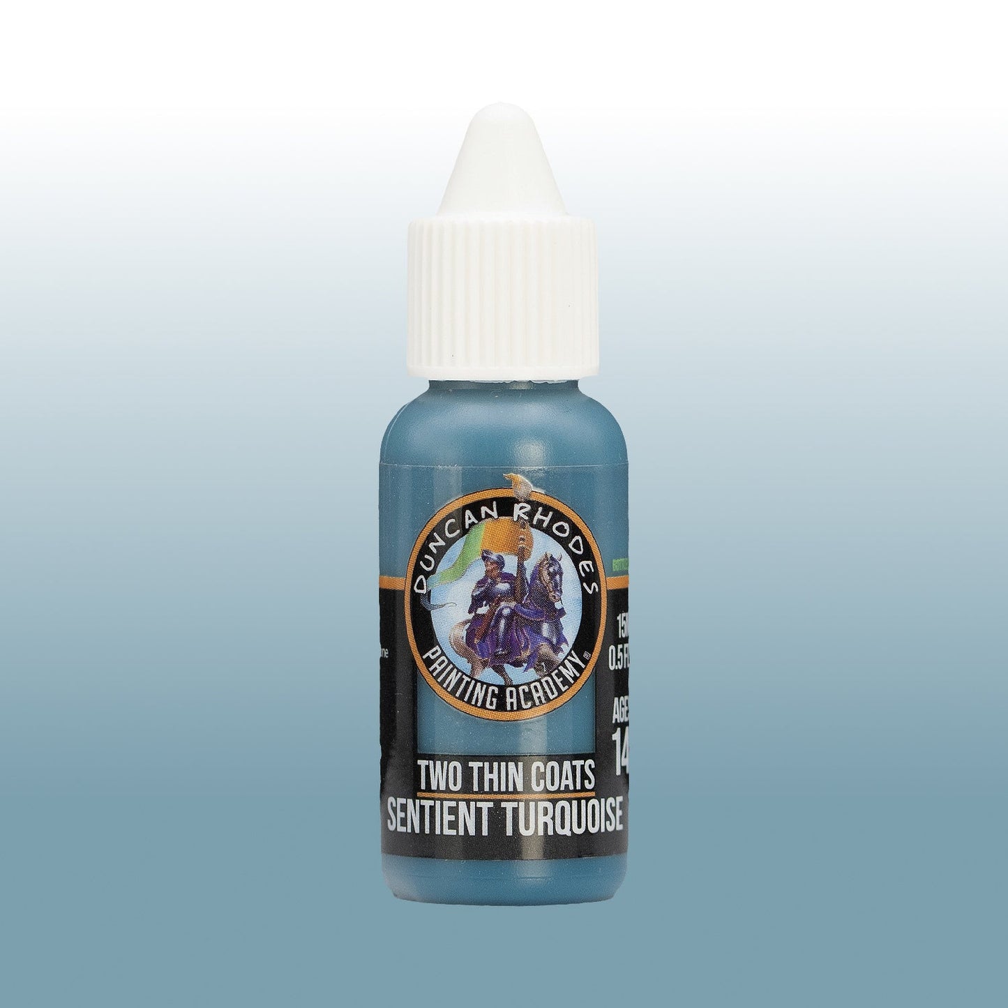 Two Thin Coats: Sentient Turquoise - Paint Bottle