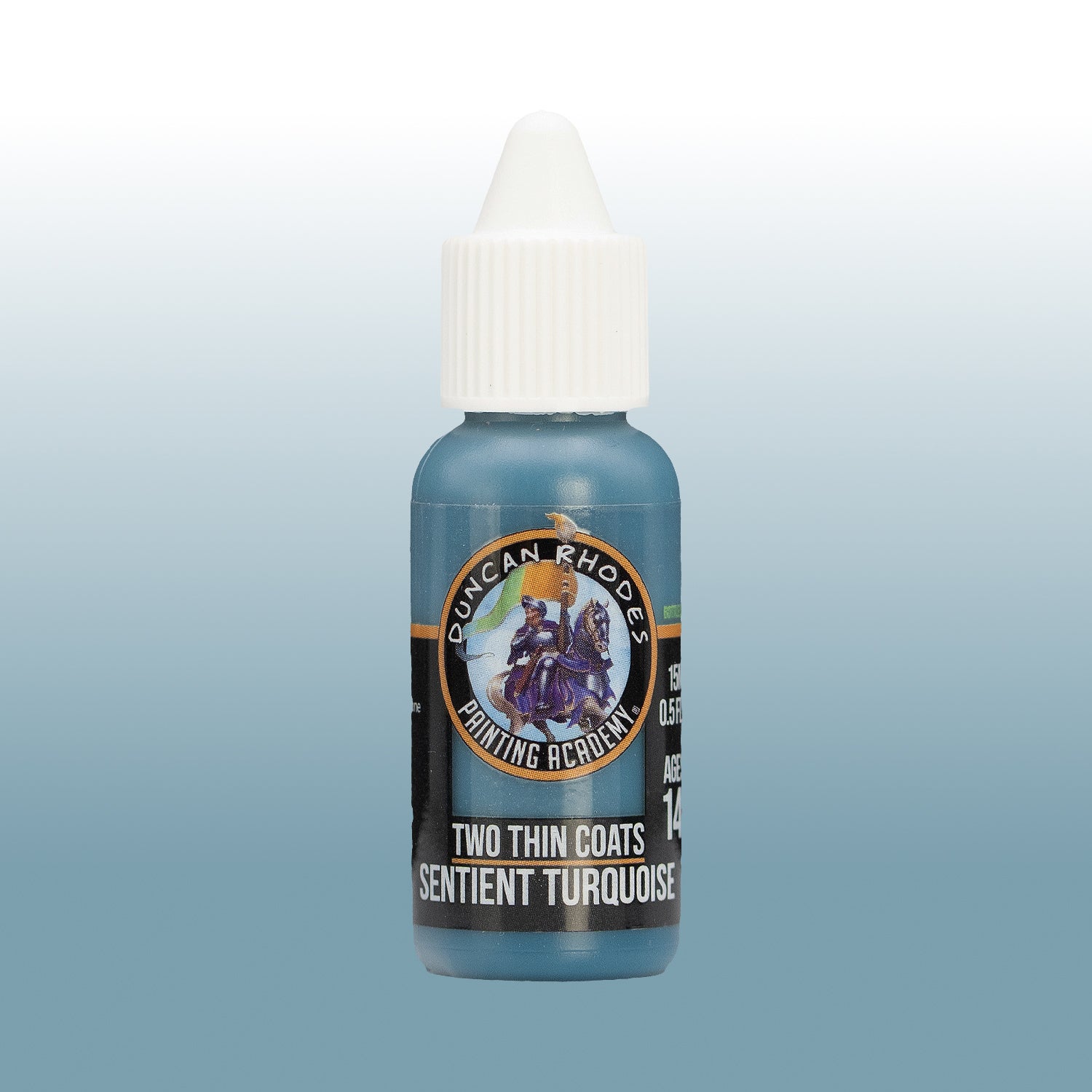 Two Thin Coats: Sentient Turquoise - Paint Bottle