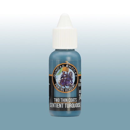 Two Thin Coats: Sentient Turquoise - Paint Bottle